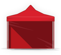 Partyzelte mit Scherensystem - Aluminium Hexa40