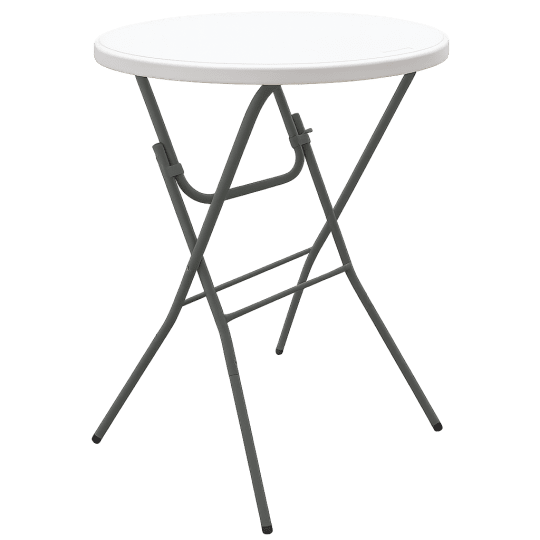 Klapptisch rund – „Bartisch“