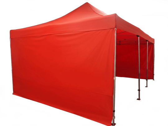 Faltpavillon 6 × 4 m – Aluminium HEXAGON