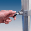 Detail - Faltzelt 5x5 m – Aluminium HEXAGON PROFI