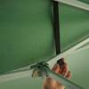 Detail - Stahl-Faltpavillon 3 × 3 m mit verlängertem Dach