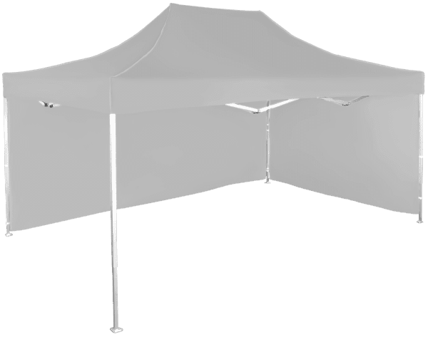 Faltzelt 3x4,5 m - aus Aluminium
