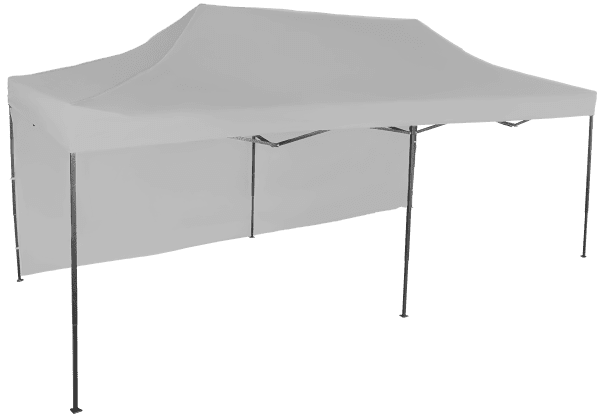Faltzelt 3x6 m - aus Stahl
