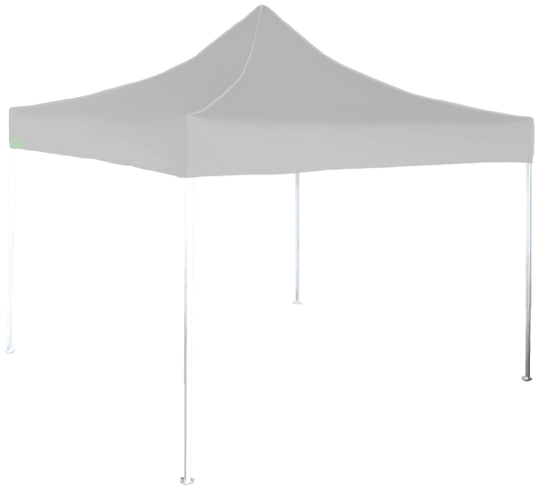 Faltzelt 3x3 m - aus Aluminium