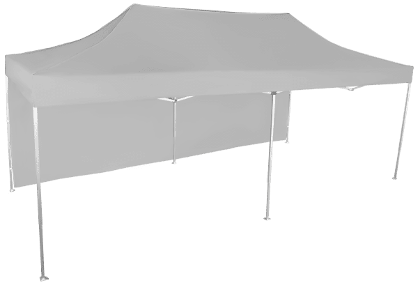 Faltzelt 3x6 m - aus Aluminium