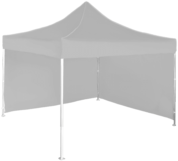 Faltzelt 3x3 m - aus Aluminium