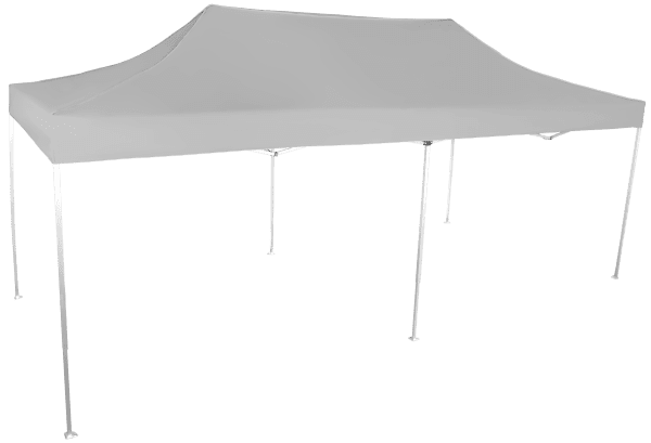 Faltzelt 3x6 m - aus Aluminium
