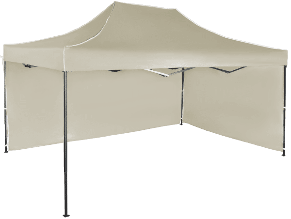 Faltzelt 3x4,5 m - aus Stahl