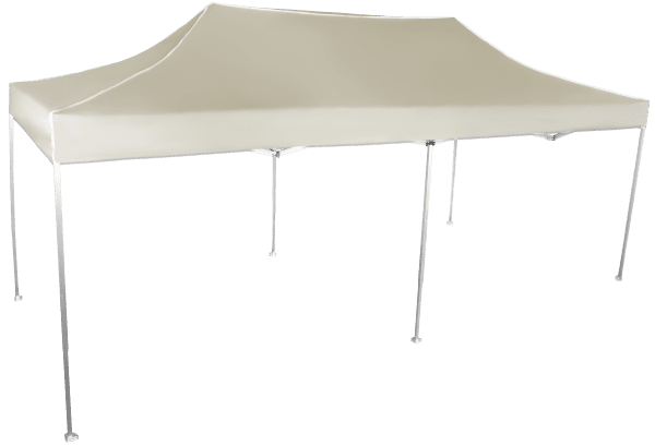 Faltzelt 3x6 m - aus Aluminium