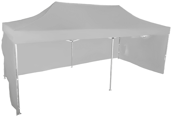 Faltzelt 3x6 m - aus Aluminium