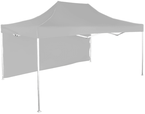 Faltzelt 3x4,5 m - aus Aluminium
