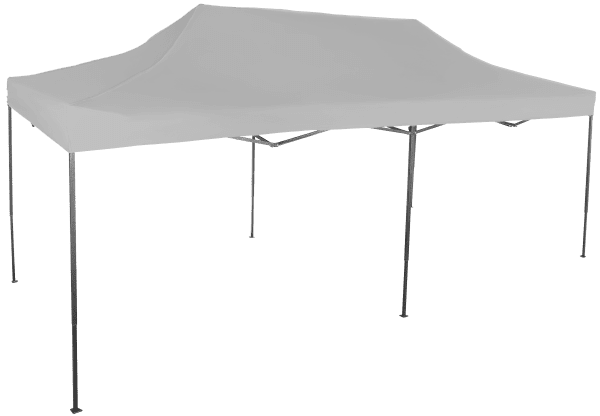 Faltzelt 3x6 m - aus Stahl
