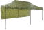 Faltzelt 3x6 m - aus Stahl - 1 Seitenplane