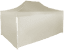 Faltzelt 3x4,5 m - aus Aluminium - 4 Seitenplanen