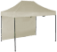 Faltzelt 2x3 m - aus Stahl - 1 Seitenplane