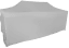 Faltzelt 3x6 m - aus Aluminium - 4 Seitenplanen
