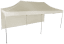 Faltzelt 3x6 m - aus Aluminium - 1 Seitenplane