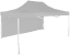 Faltzelt 3x4,5 m - aus Aluminium - 1 Seitenplane